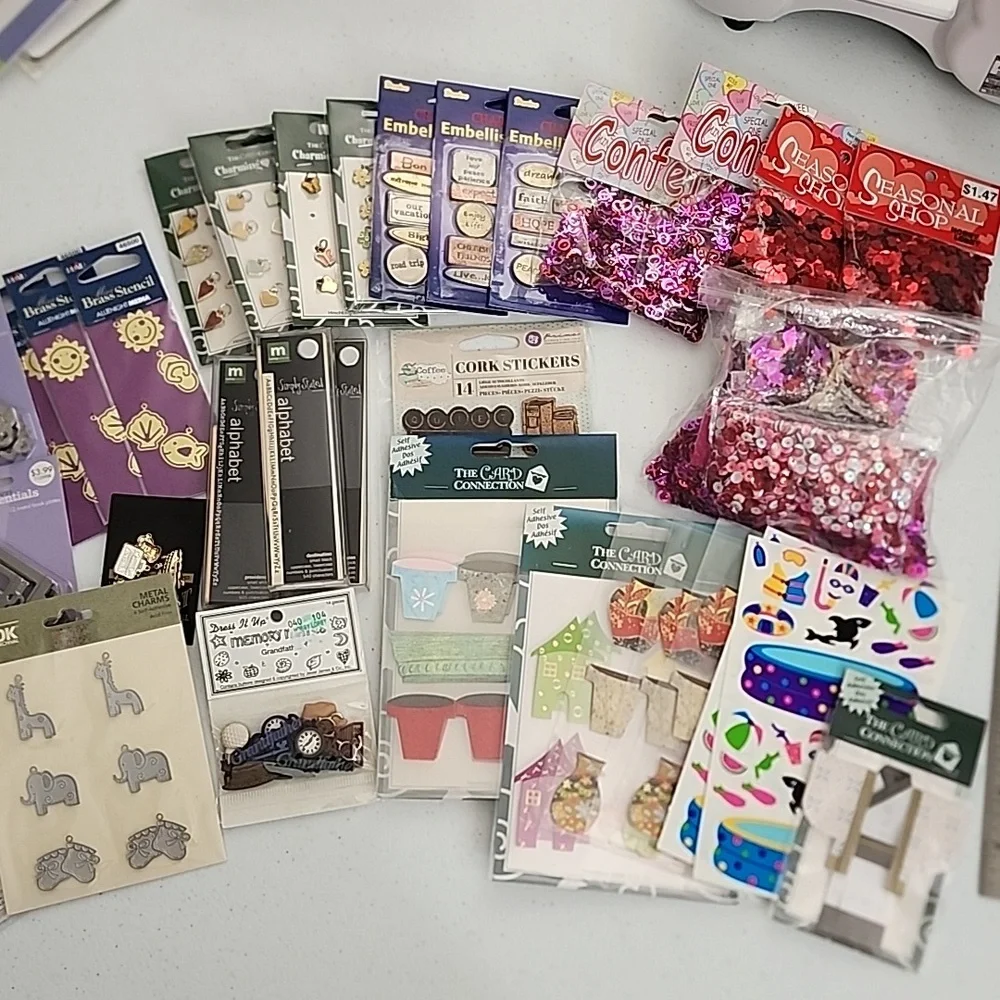 Assorted Embellishments Card Making & Crafts - Picture 4 of 13